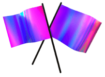 flags icon blue purple gradient