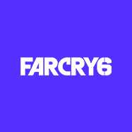 farcry 6 logo blue background
