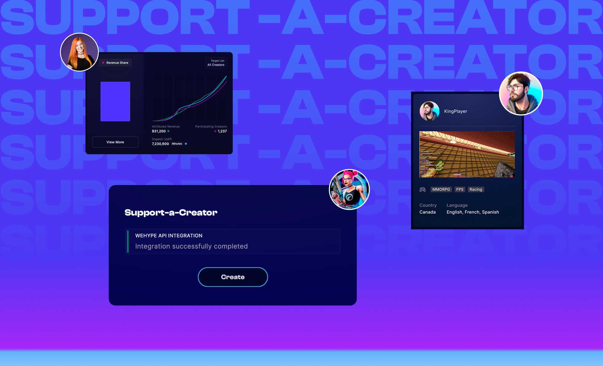 support a creator programs twitch youtube