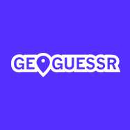 geoguessr logo blue background
