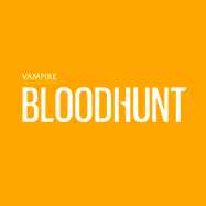 vampire the masquerade bloodhunt logo yellow background